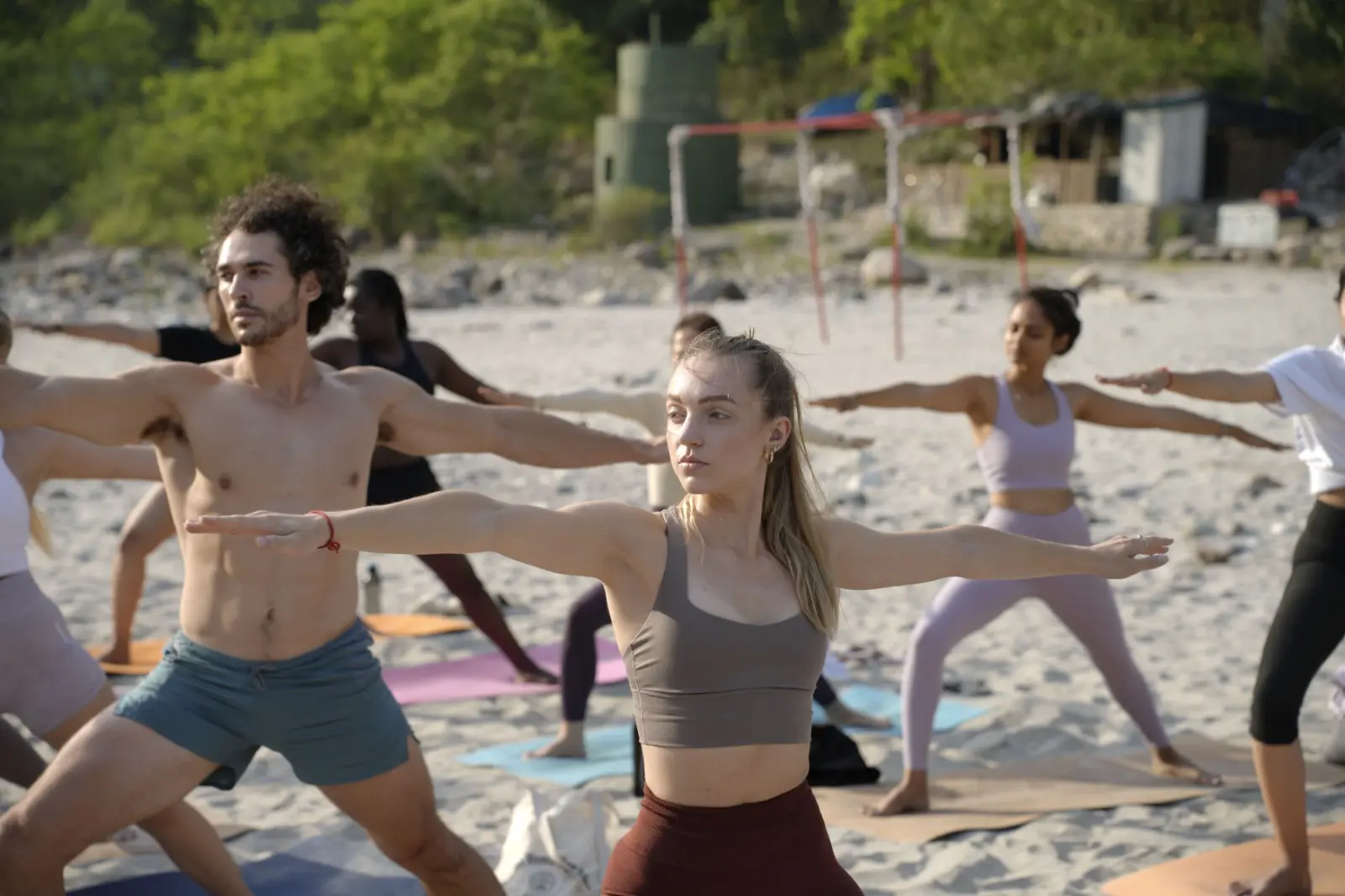 yoga classes at ganga beach rishikesh